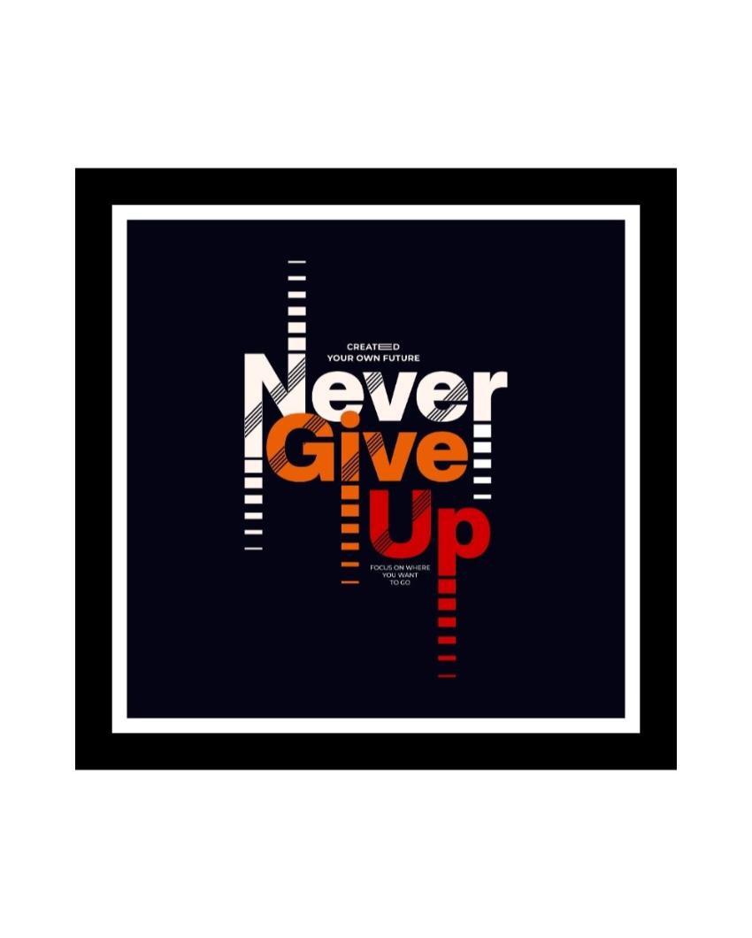 Create with Courage Acrylic Quote Posters Wall Art Frame