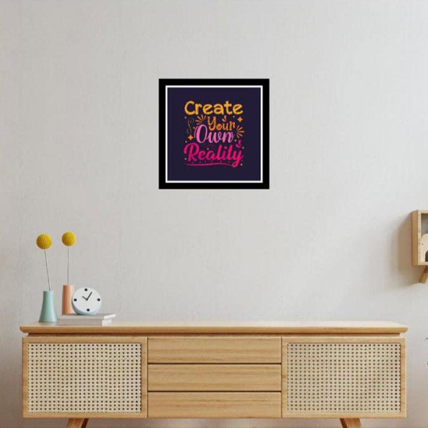 Empower Your Space Motivational Acrylic Wall Art Frame