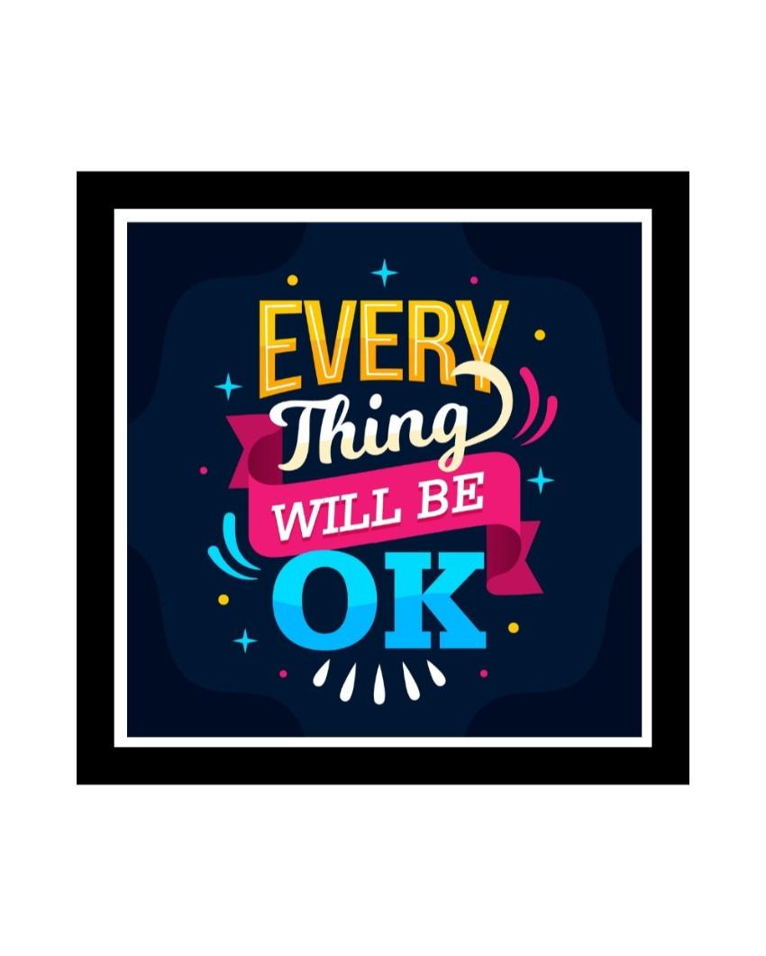 Radiate Positivity Inspirational Acrylic Wall Art Frame