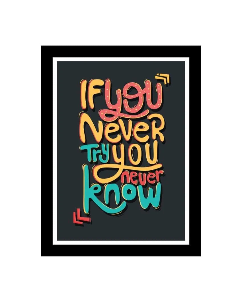 Inspire Brilliance Motivational Art Prints Acrylic Wall Art Frame