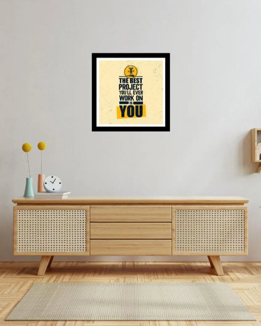 Elevate Encouragement Motivational Poster Acrylic Wall Art Frame