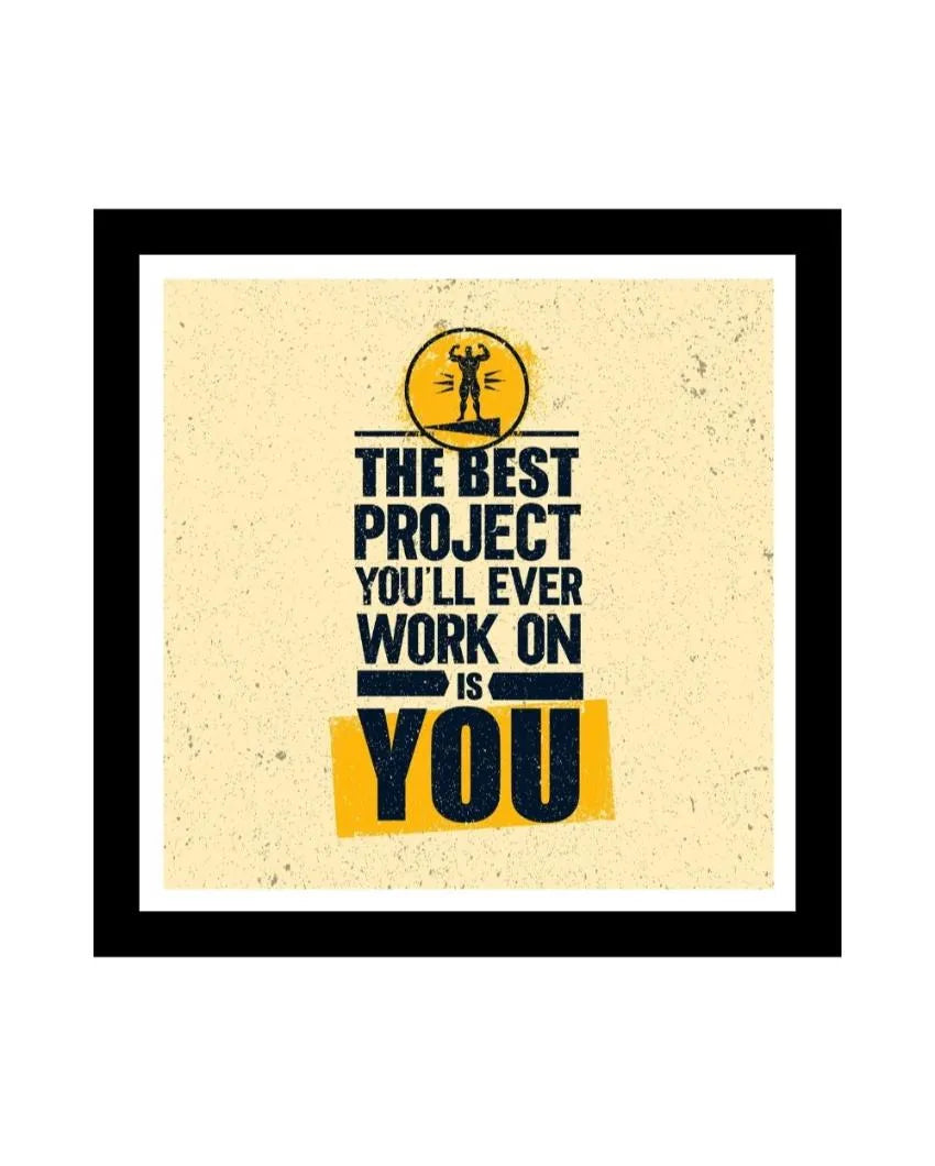 Elevate Encouragement Motivational Poster Acrylic Wall Art Frame