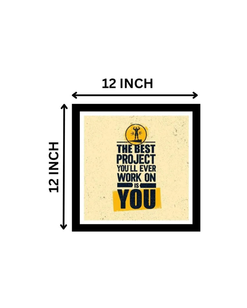 Elevate Encouragement Motivational Poster Acrylic Wall Art Frame