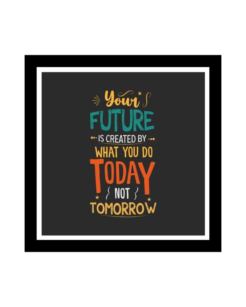 Artistic Inspiration Acrylic Quote Prints Wall Art Frame