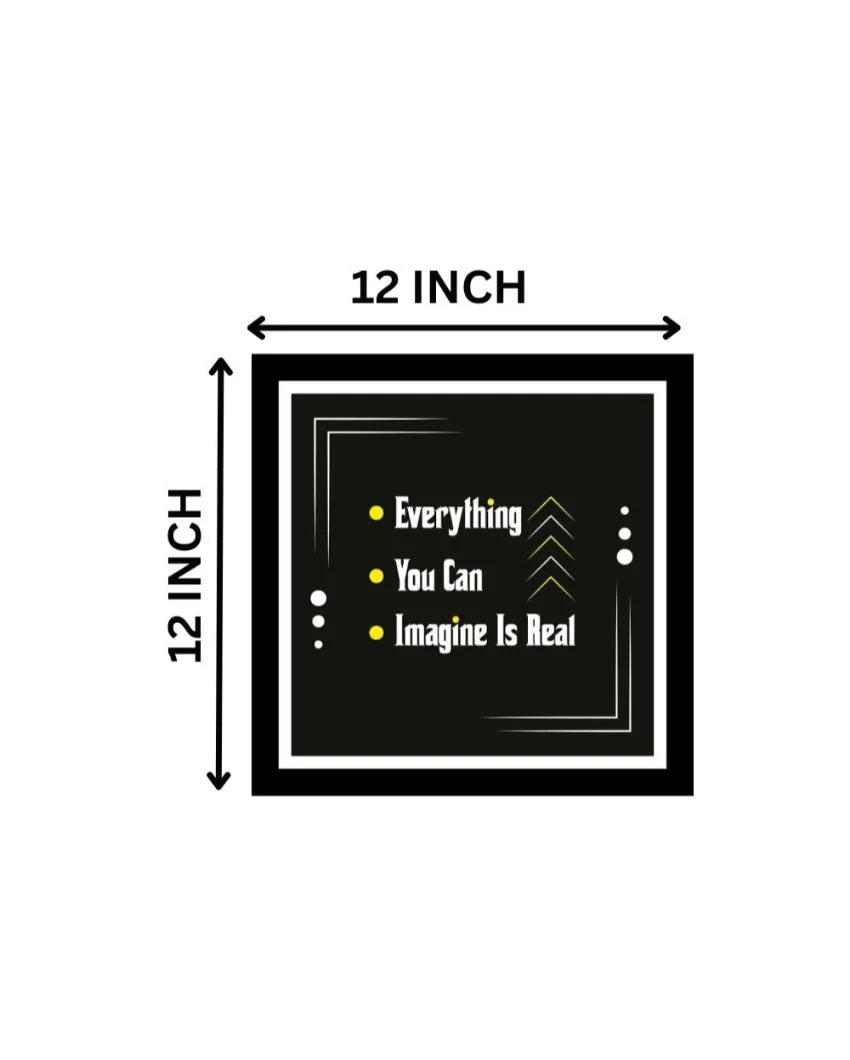 Fortitude Motivational Quote Acrylic Wall Art Frame