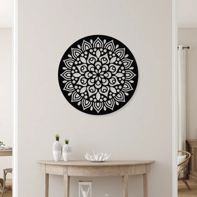 Versy Mandala Iron Wall Hanging Décor