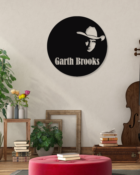 Garth BrooksIron Wall Hanging Décor