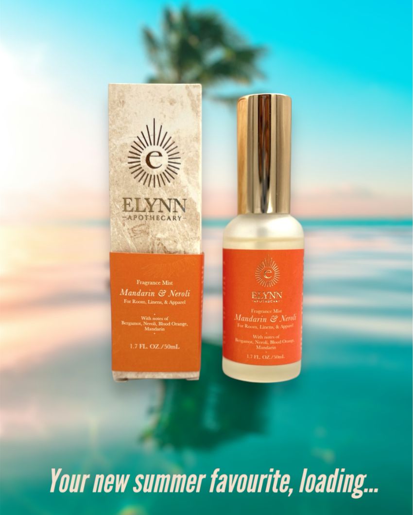 Mandarin & Neroli Linen and Apparel Fragrance Mist For Room | 2 x 5 inches | 50ml