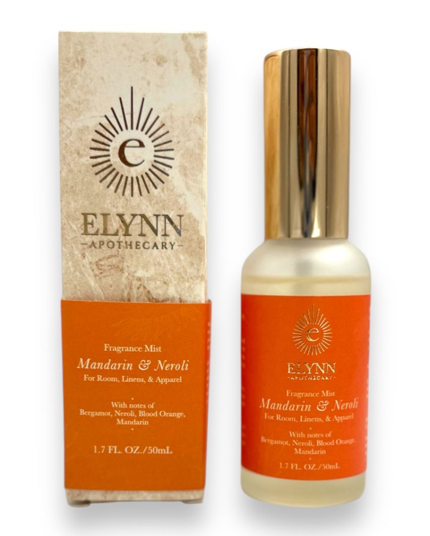 Mandarin & Neroli Linen and Apparel Fragrance Mist For Room | 2 x 5 inches | 50ml