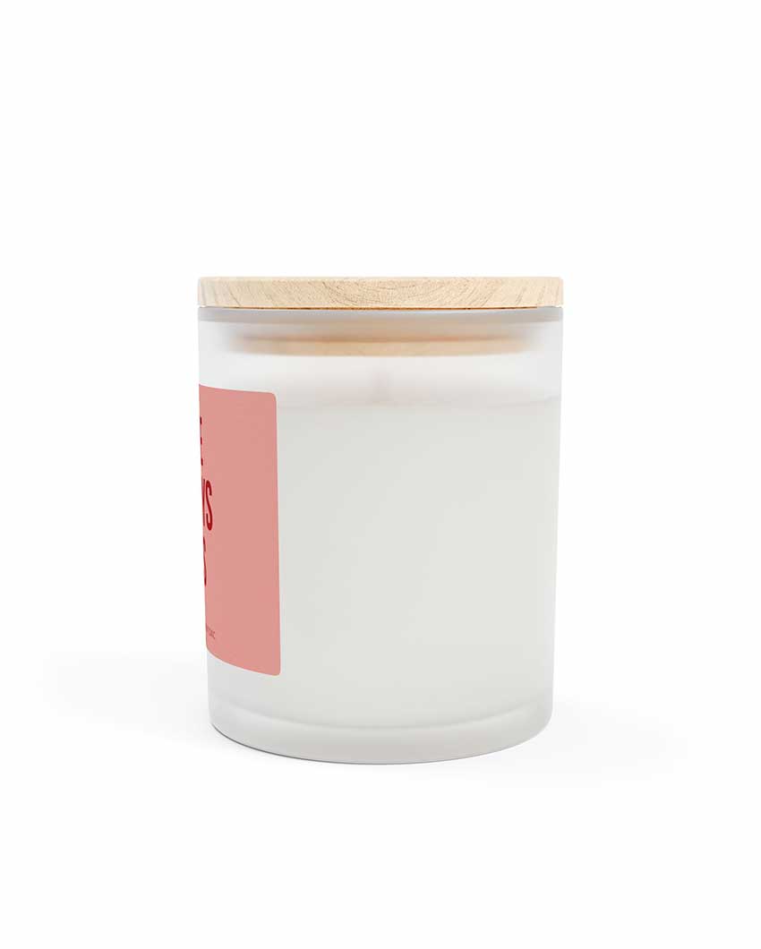 Eternal Love Always Wins Valentine’s Rose Soy Wax Candle | 3 x 4 inches | 200ml