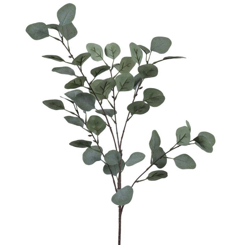 Lush Green Eucalyptus Foliage Stick Without vase | 2.4 Feet