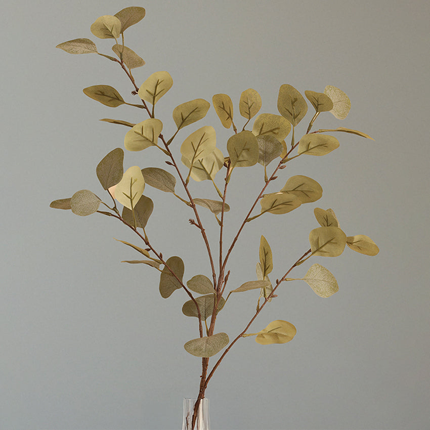 Lush Green Eucalyptus Foliage Stick Without vase | 2.4 Feet