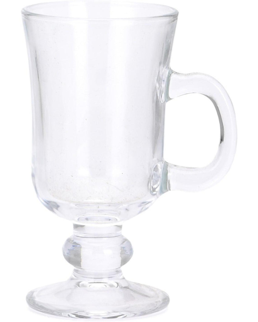 Timeless Design Clear Glass Beer Mugs | 200ml | 3 x 6 inches