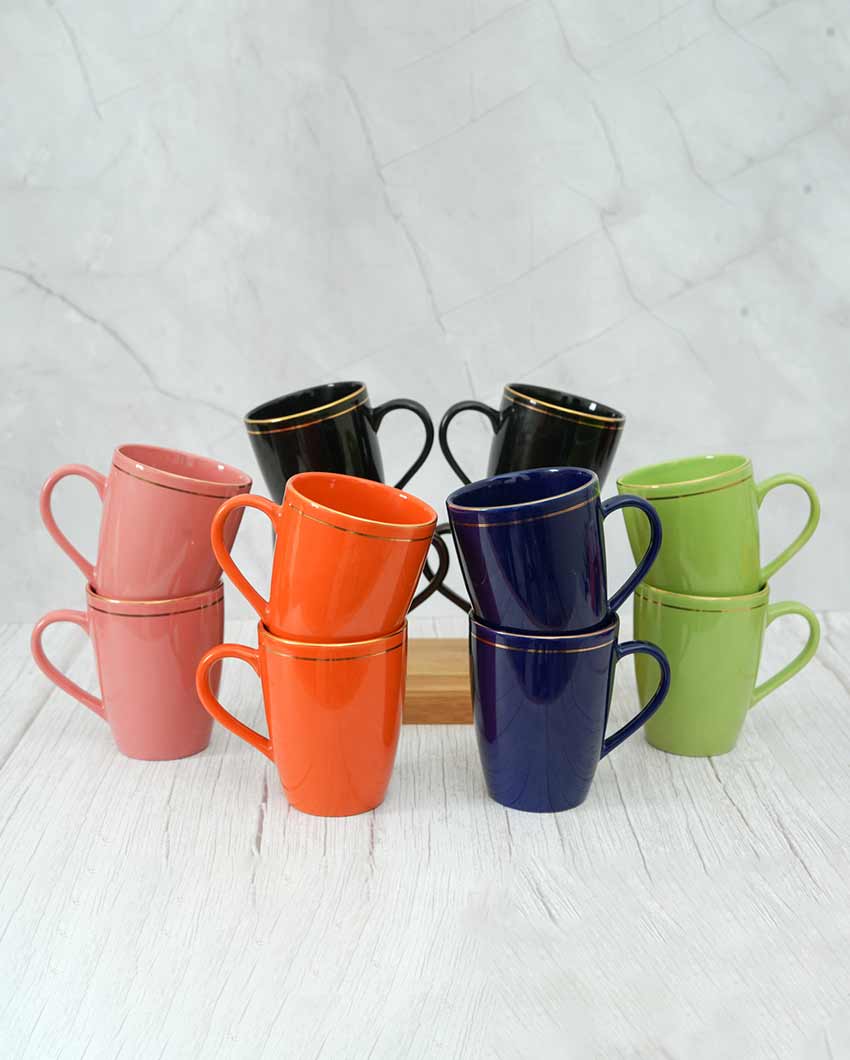 Blue Ceramic Coffee Mug | 360 ml