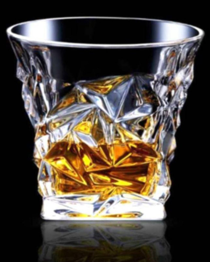 Versatile Heavy Base Whiskey Glasses | 250ml | 4 x 4 inches