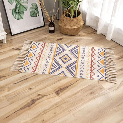 Washable Chenille Bath Floor Mat | 34 x 21 inches