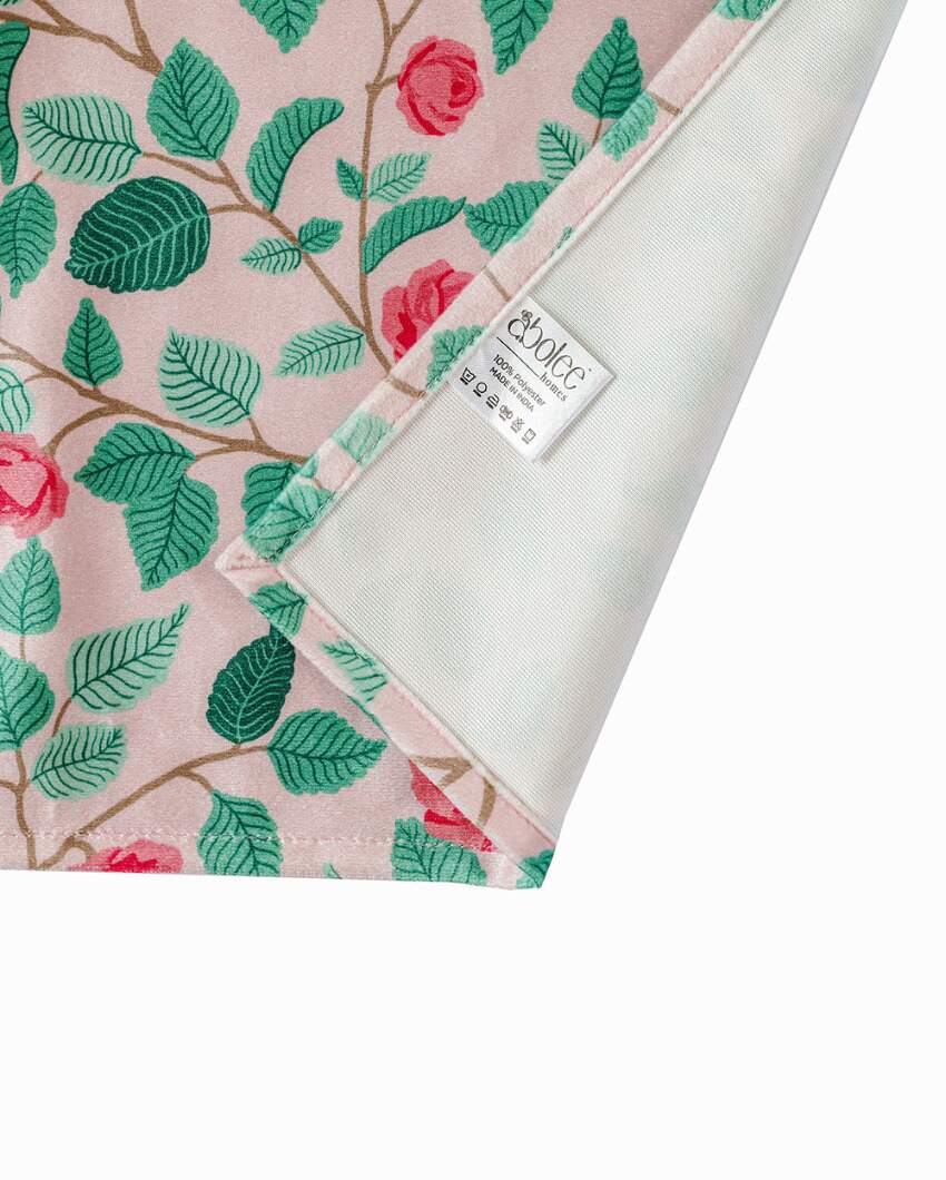 Gulab Printed Velvet Table Runner | 13 x 59 inches