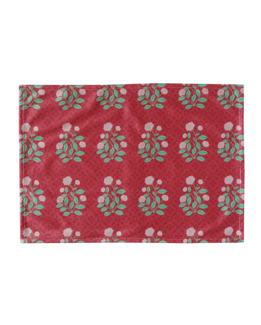 Gul Printed Velvet Placemats | 13 x 19 inches