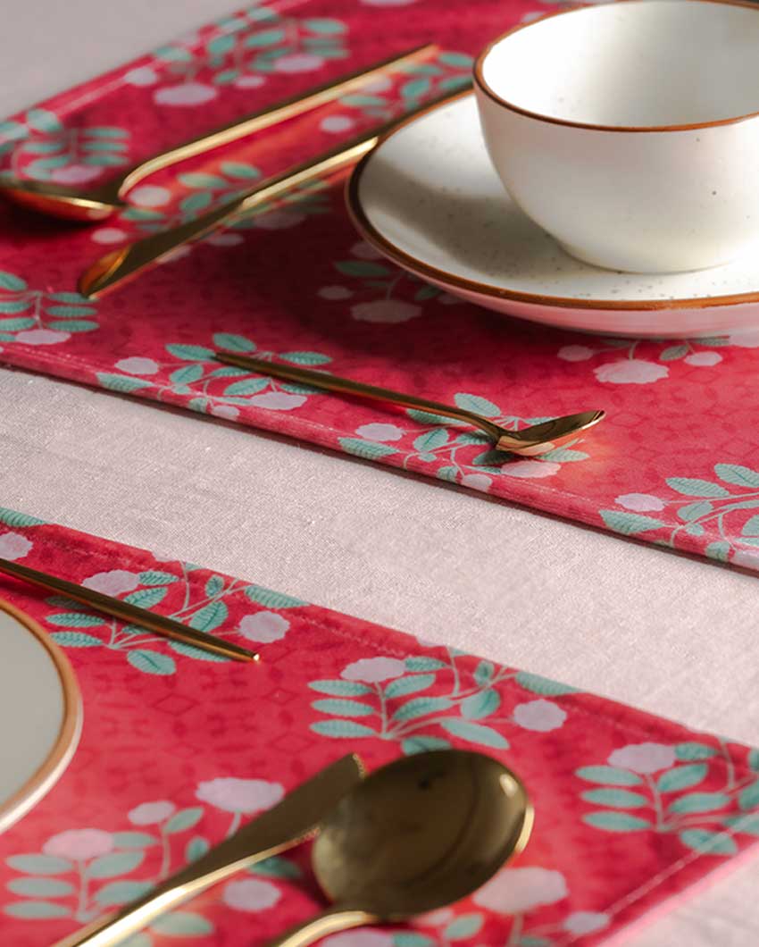 Gul Printed Velvet Placemats | 13 x 19 inches