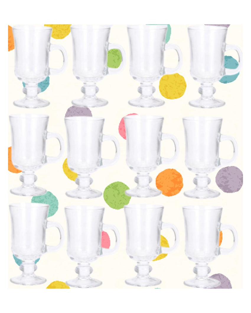 Everyday Elegant Clear Glass Water & Juice Glasses | 200ml | 3 x 6 inches