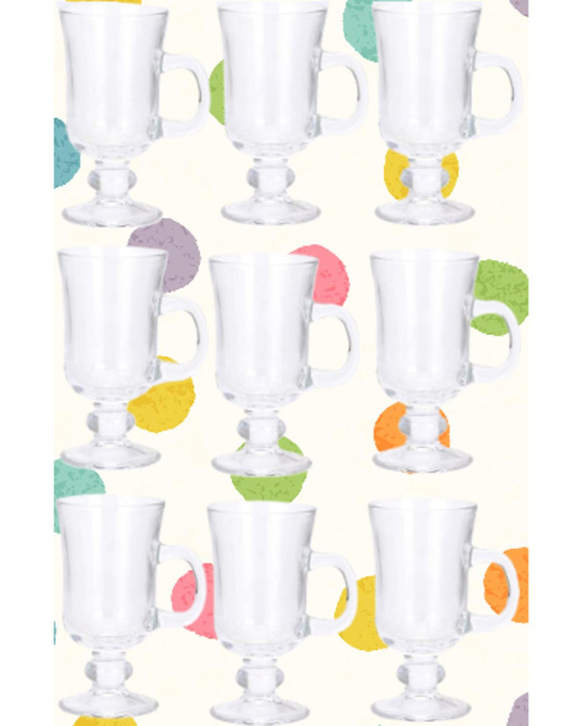 Everyday Elegant Clear Glass Water & Juice Glasses | 200ml | 3 x 6 inches