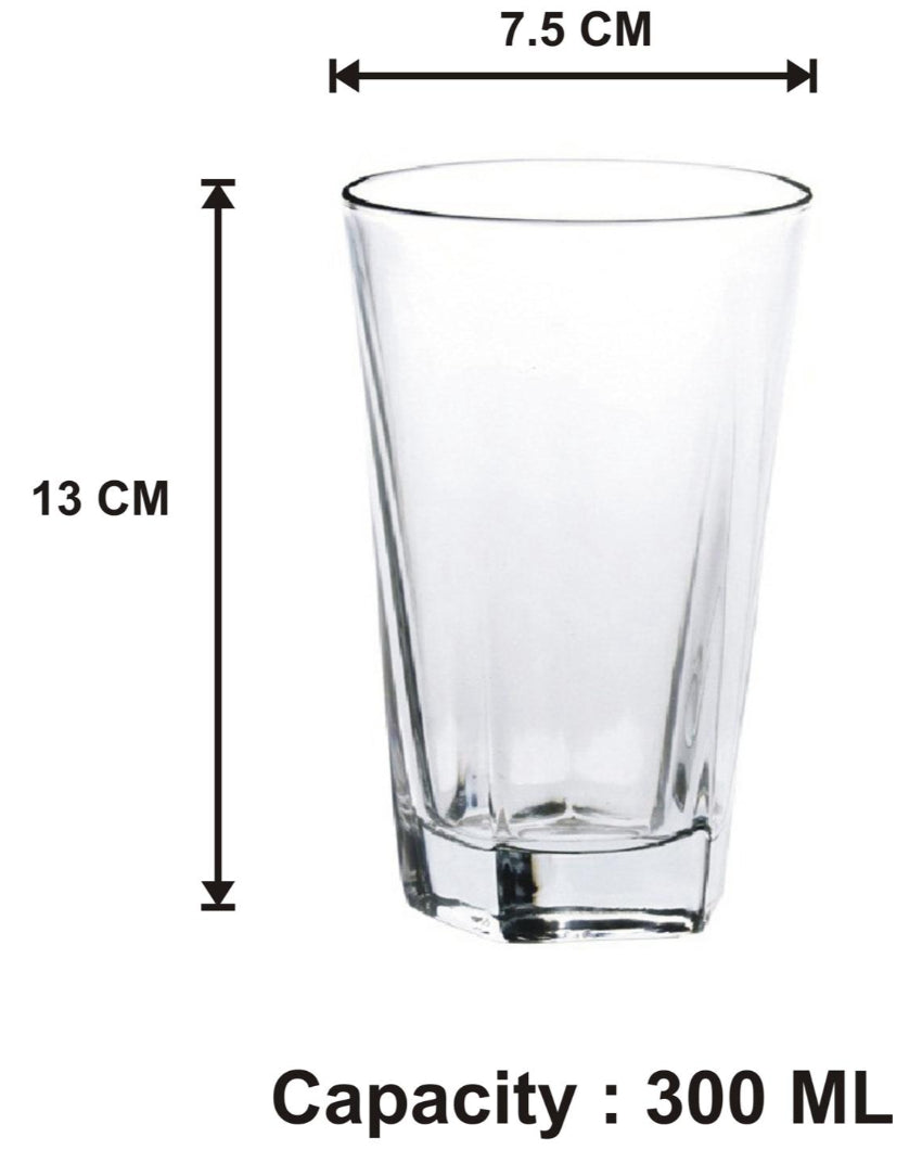 Durable Party Perfect Clear Glass Shot Glasses | 300ml | Set of 12