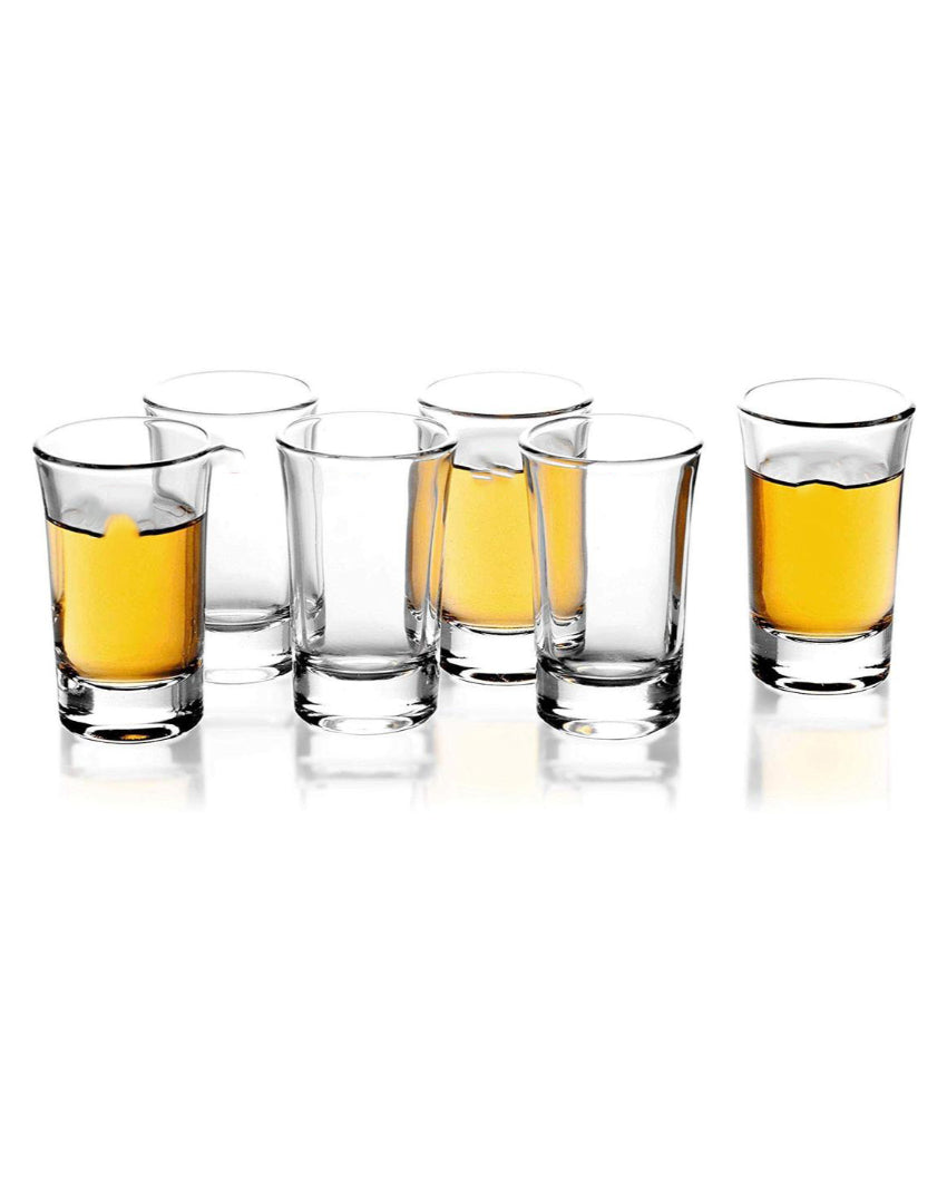 Thick Walled Party Perfect Clear Glass Shot Glasses | 30ml | 2 x 3 inches