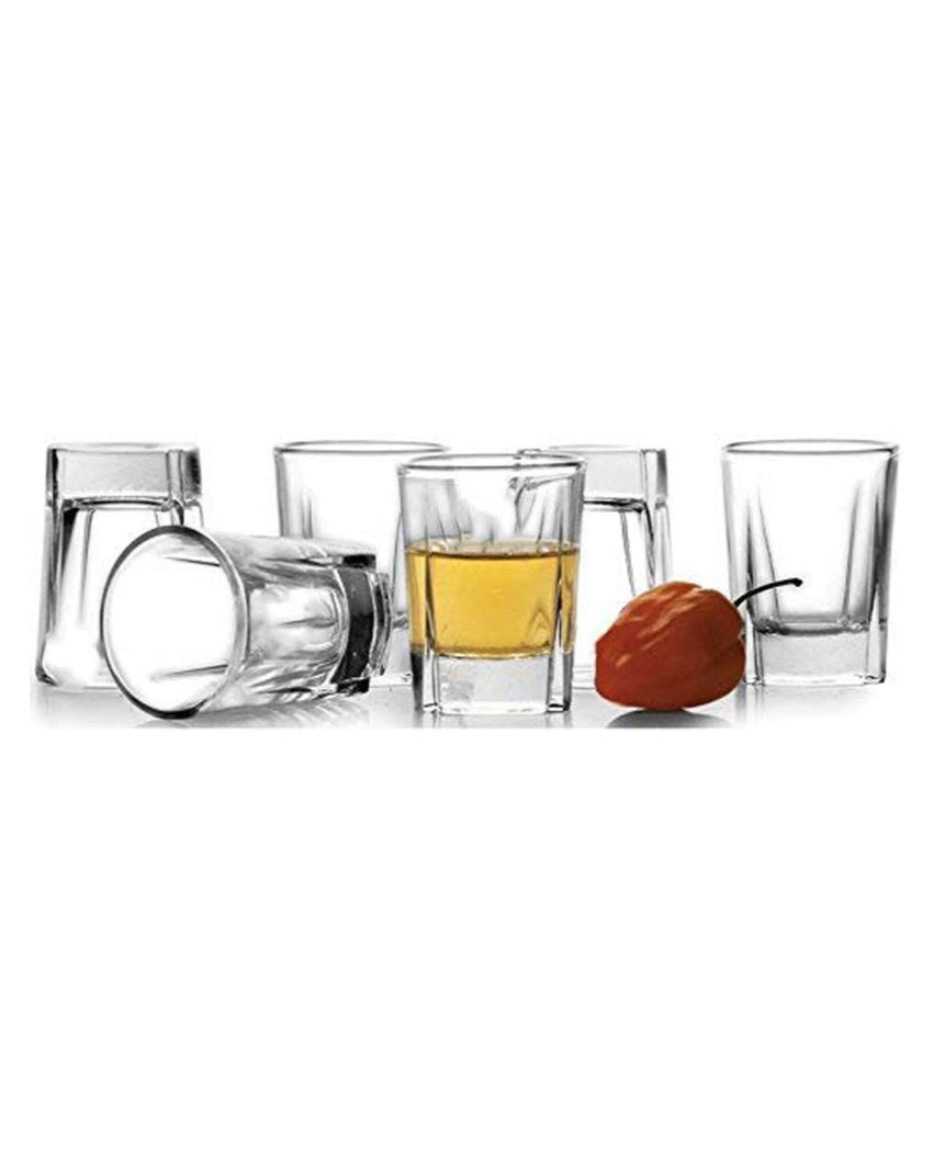 Essential Party Perfect Clear Glass Shot Glasses | 50ml | 2 x 3 inches