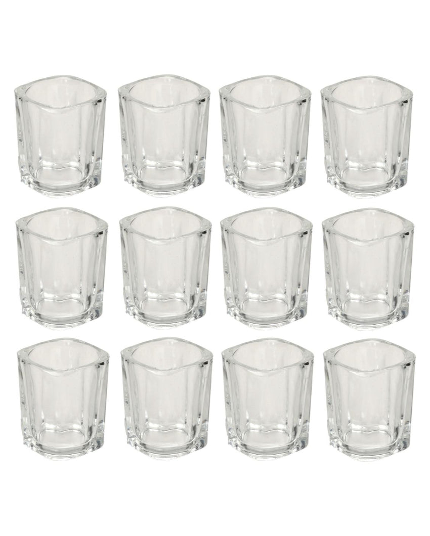 Fun Party Perfect Clear Glass Shot Glasses | 50ml | 2 x 3 inches