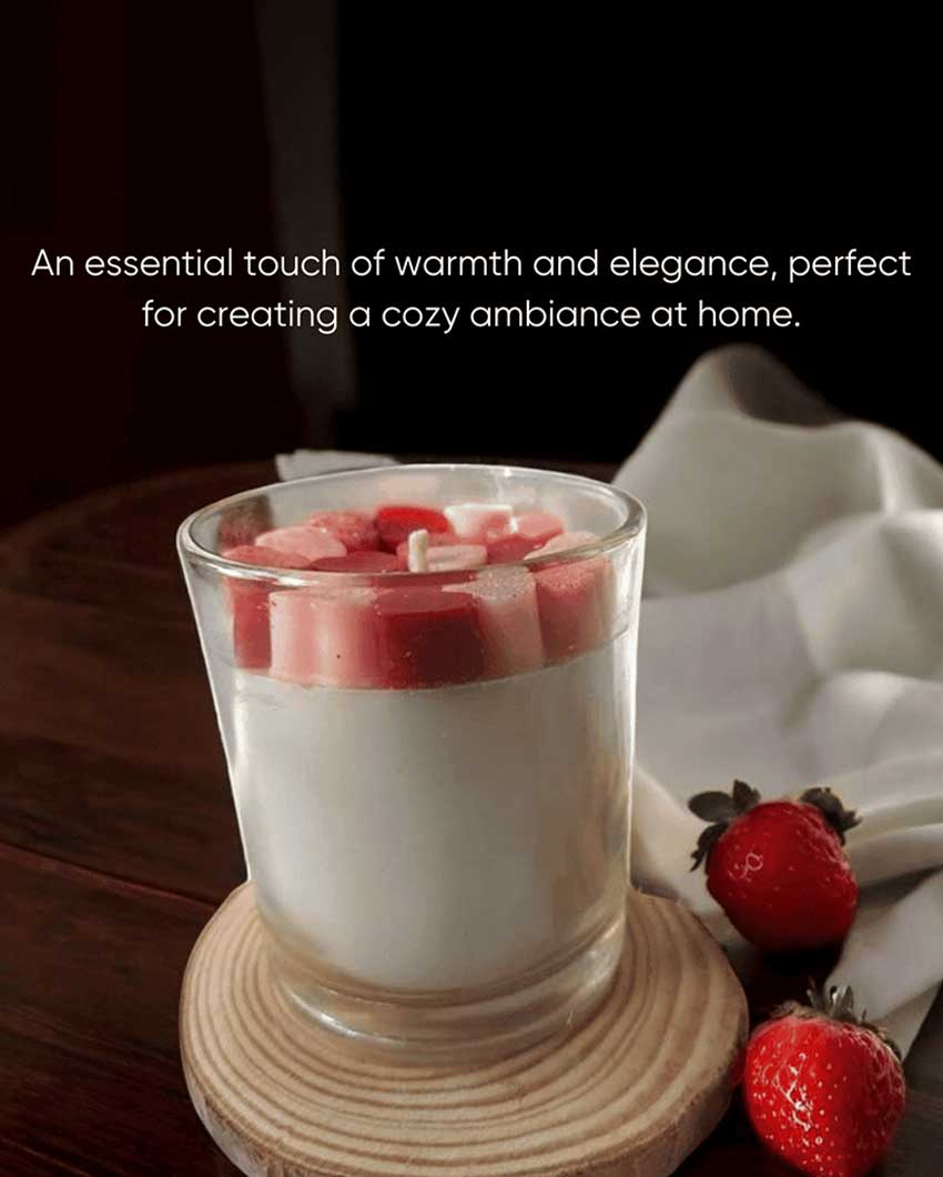 Heartfelt Glow Valentine Soy Wax Candle | 3 x 4 inches | 180ml