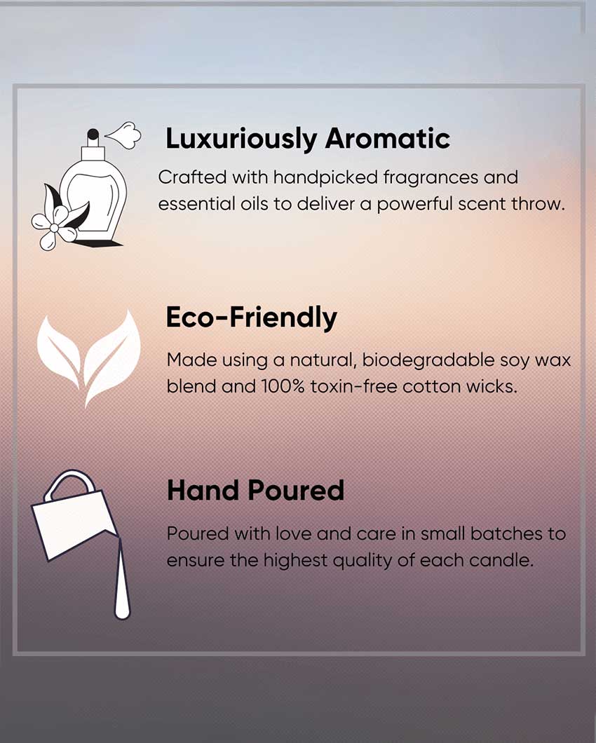 Heartfelt Glow Valentine Soy Wax Candle | 3 x 4 inches | 180ml
