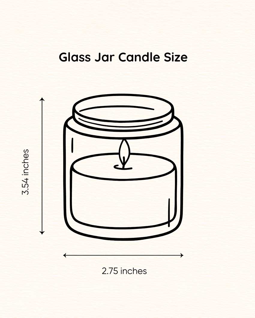 Heartfelt Glow Valentine Soy Wax Candle | 3 x 4 inches | 180ml