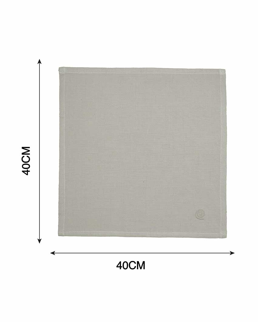 Solid Men's Premium Bamboo Handkerchief | Pack Of 2 | 16 x 16 inches
