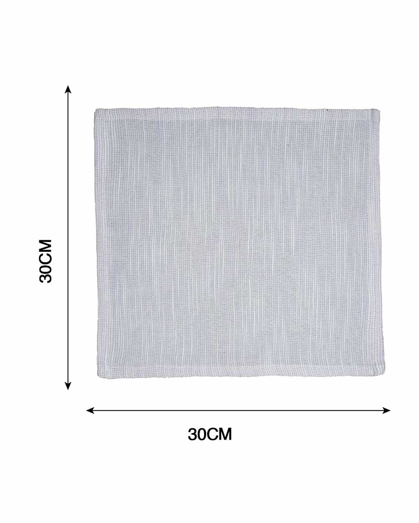 Checkered Women's Premium Bamboo Handkerchief | Pack Of 2 | 12 x 12 inches