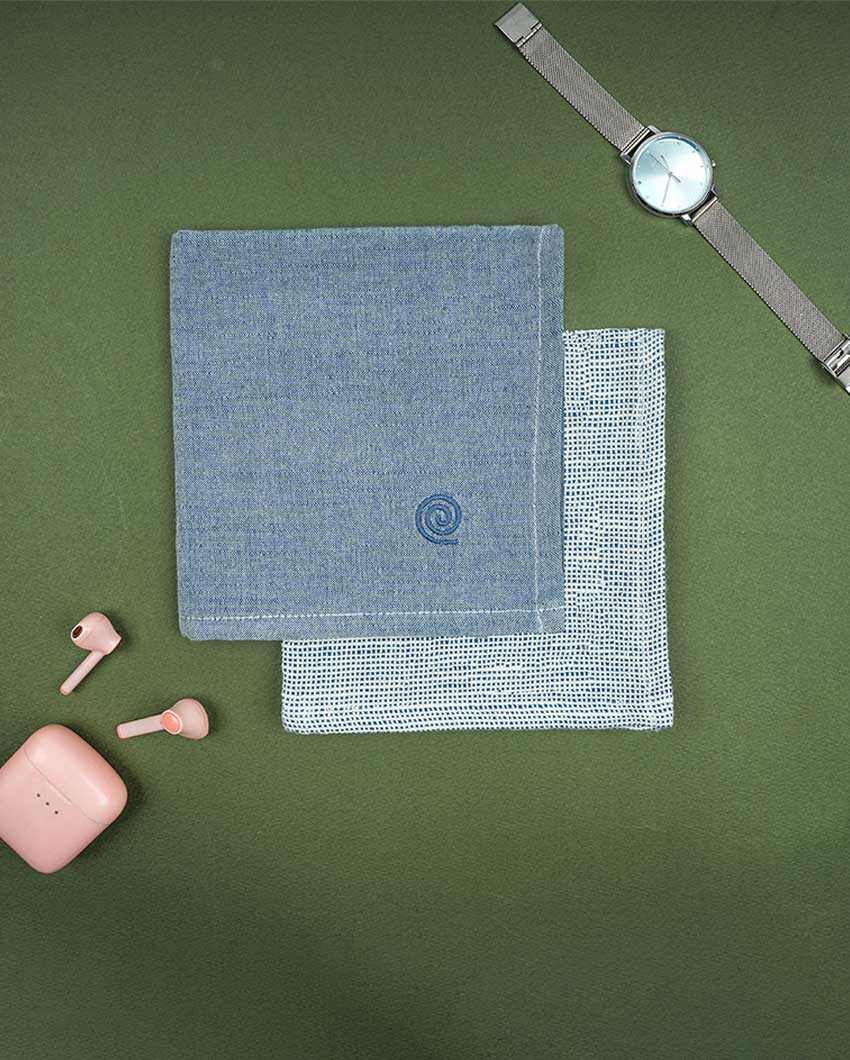 Women's Premium Bamboo Handkerchief | Pack Of 2 | 12 x 12 inches