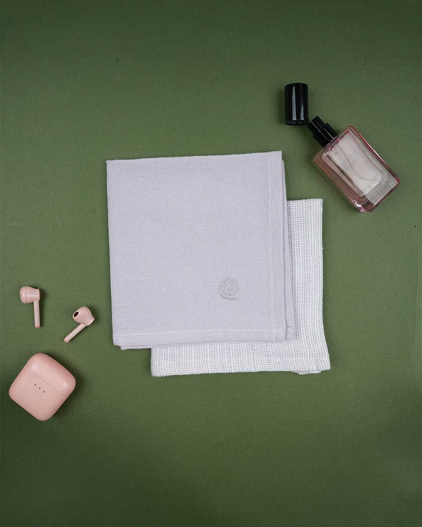 Women's Premium Bamboo Handkerchief | Pack Of 2 | 12 x 12 inches