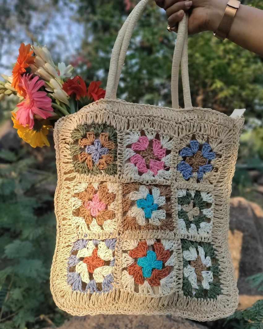 Modern Poppins Shoulder Bag | 14 x 5 x 15 inches