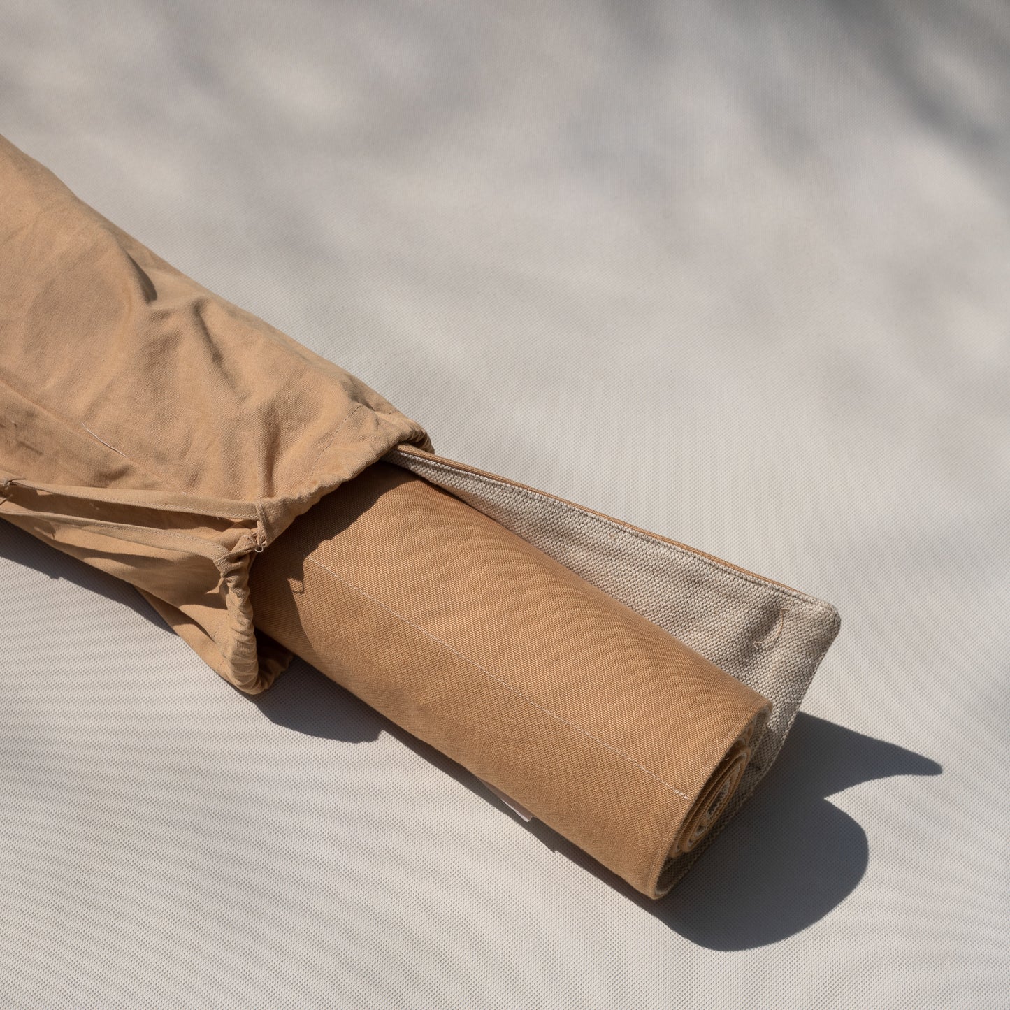 Natural Juco Blend Non Slip Yoga Mat | 79 x 24 inches