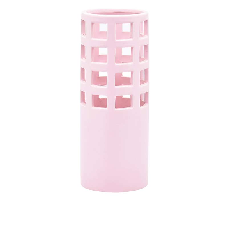 Lattice Vase Pink