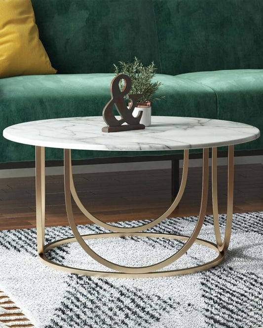 Net Frame Metal Coffee Table