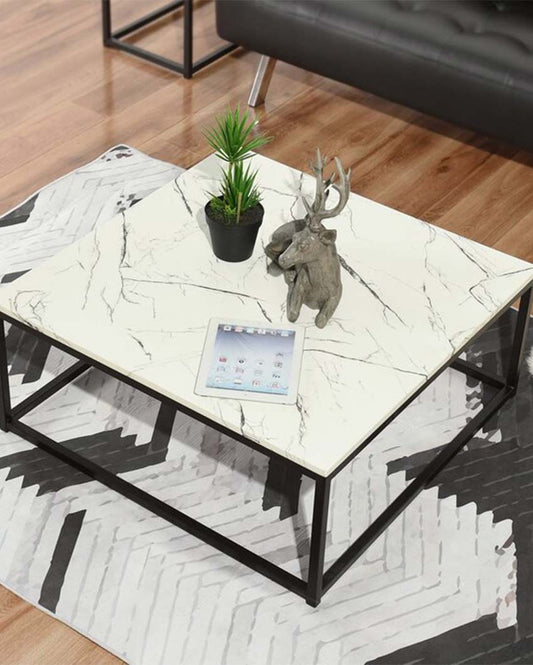 Ht Square Frame Metal Coffee Table