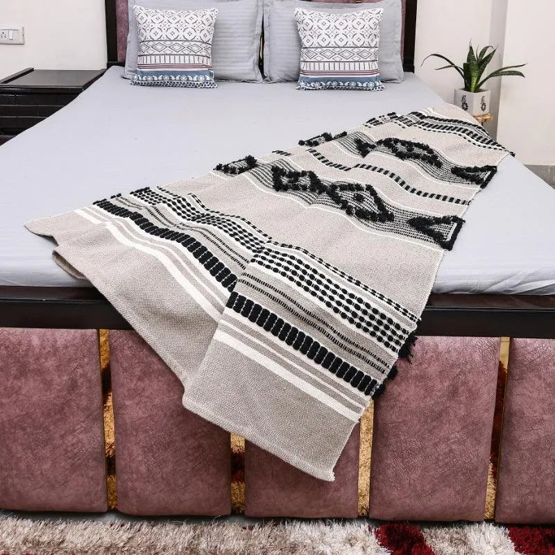 Aesthetic Bloom Breathable Soft Cotton Throw