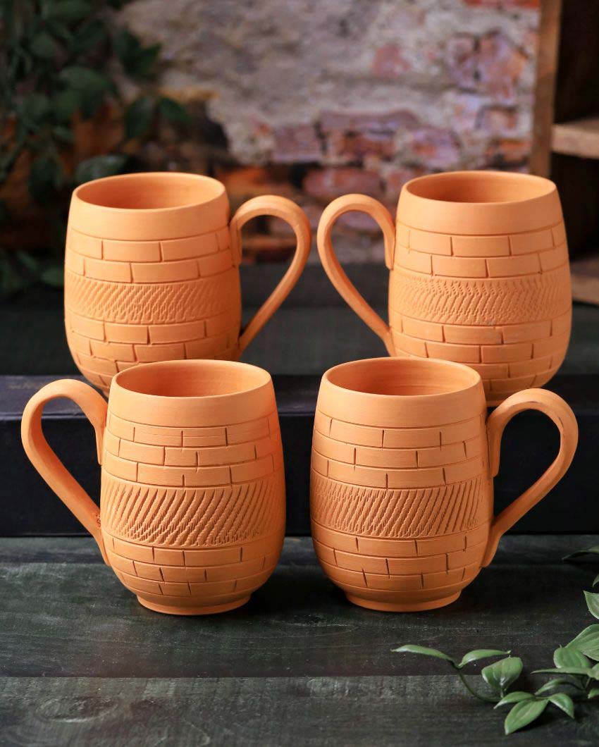 Terracotta Maharaja Jumbo Mugs | 5 x 4 x 5 inches