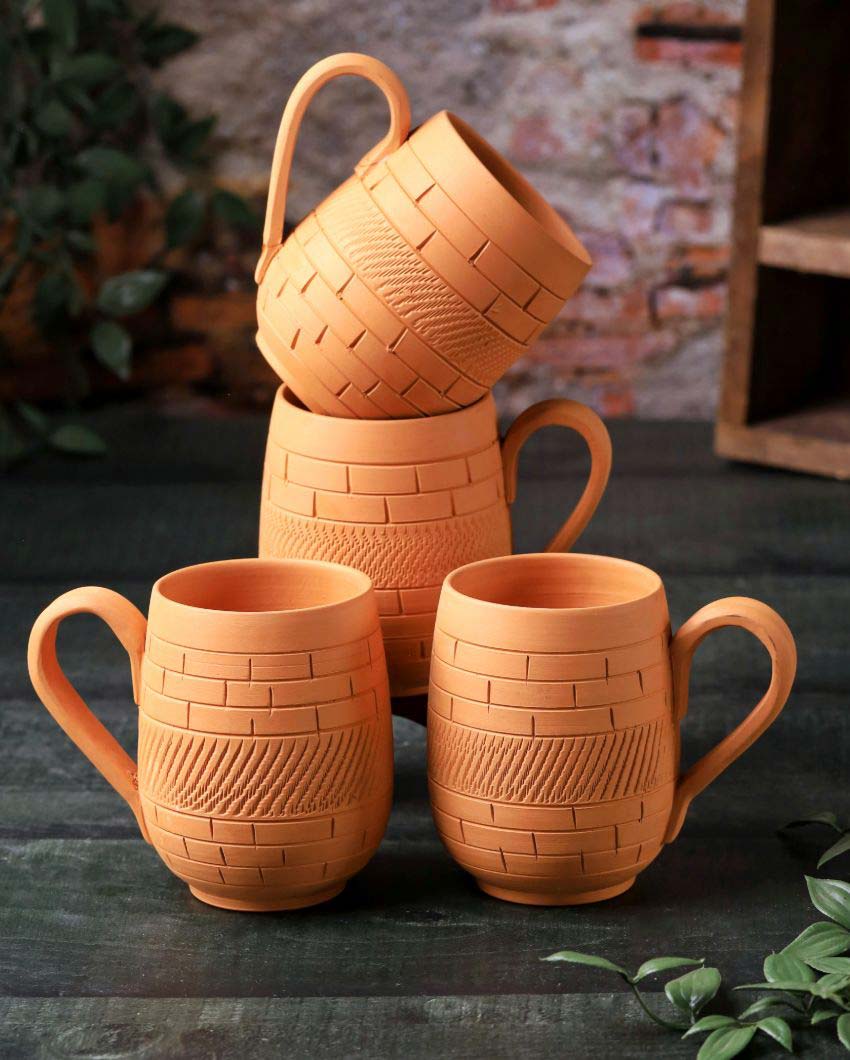 Terracotta Maharaja Jumbo Mugs | 5 x 4 x 5 inches