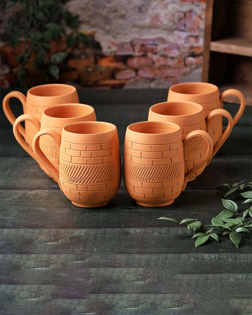 Terracotta Maharaja Jumbo Mugs | 5 x 4 x 5 inches