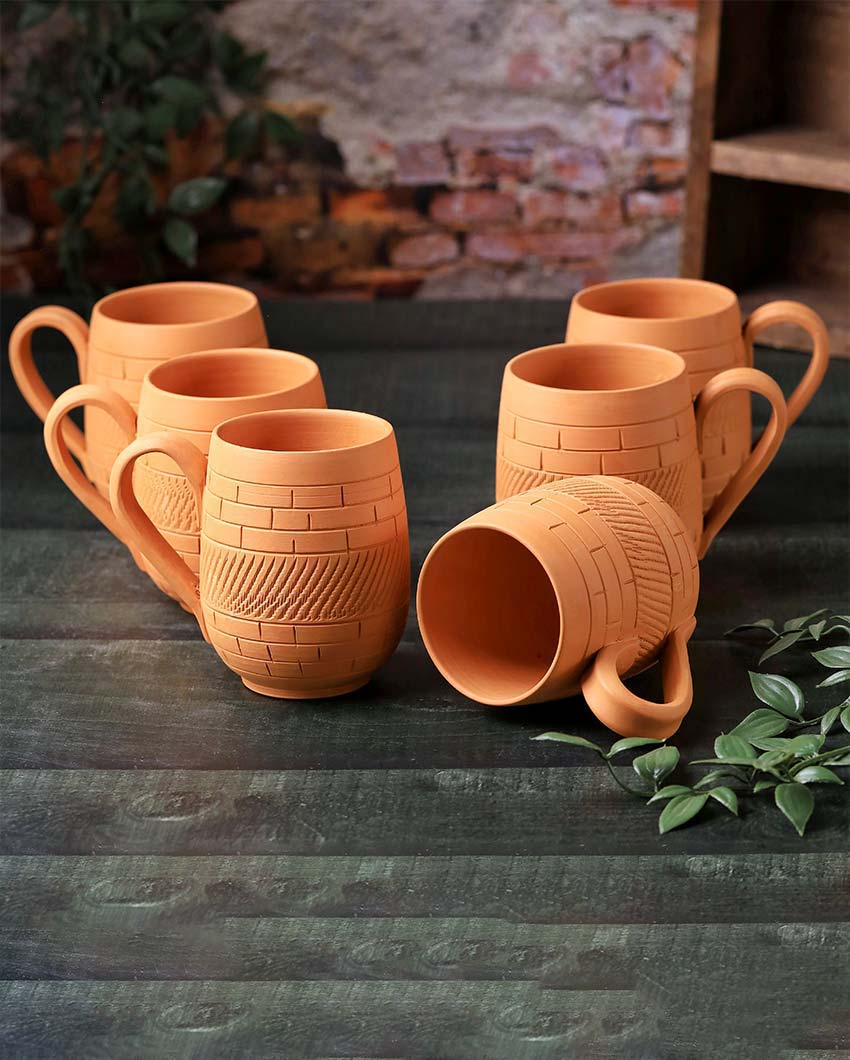 Terracotta Maharaja Jumbo Mugs | 5 x 4 x 5 inches