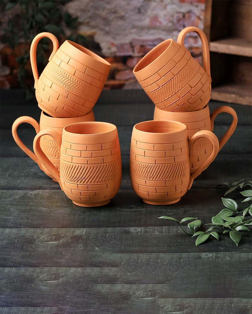 Terracotta Maharaja Jumbo Mugs | 5 x 4 x 5 inches