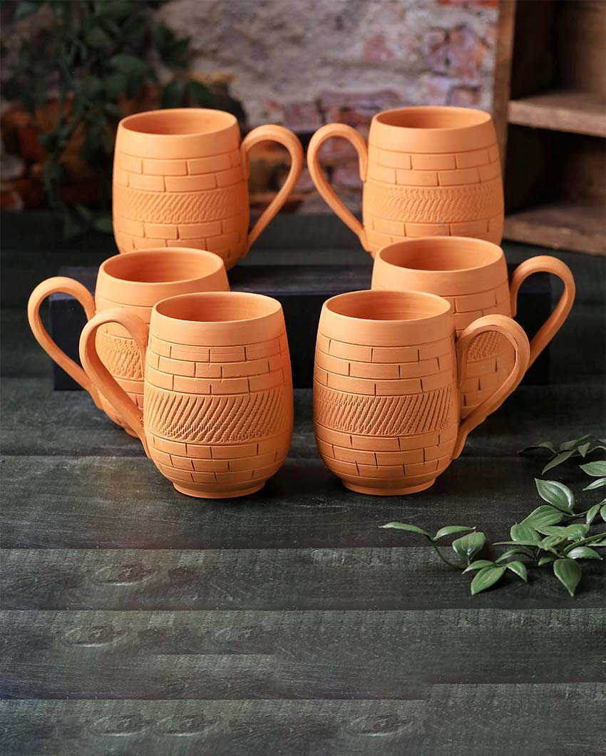 Terracotta Maharaja Jumbo Mugs | 5 x 4 x 5 inches