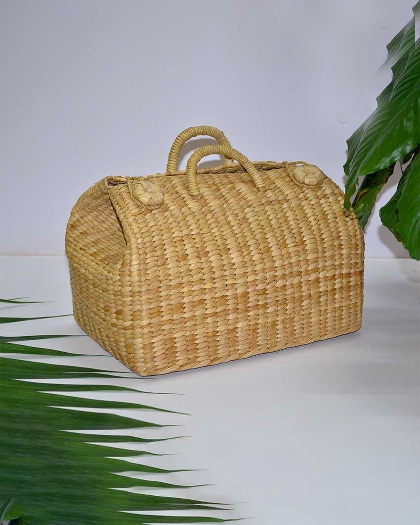 Medium Kauna Lunch & Picnic Basket | 12.5 x 8.5 x 10 inches