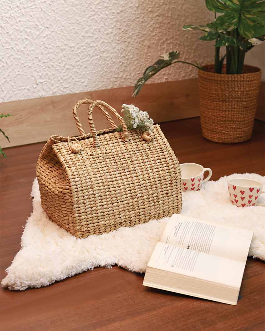 Medium Kauna Lunch & Picnic Basket | 12.5 x 8.5 x 10 inches